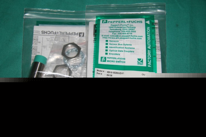 Pepperl fuchs nbn 8-18GM50-E0-V1 084196 proximity NBN8