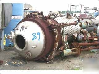 450 gal still/reactor, 316 s/s, 25/fv/50#