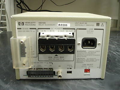 Agilent/hp 59510A relay accessory