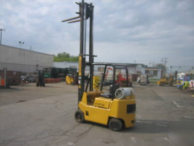 Hyster 4000# forklift cushion tire hd runs great used