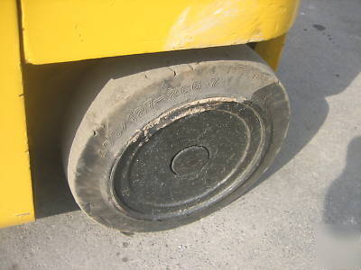 Hyster 4000# forklift cushion tire hd runs great used