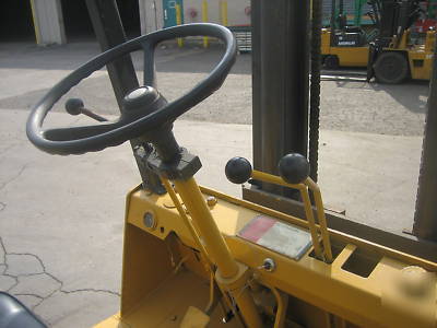 Hyster 4000# forklift cushion tire hd runs great used
