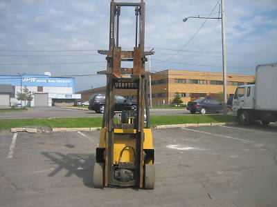 Hyster 4000# forklift cushion tire hd runs great used