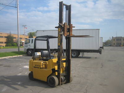 Hyster 4000# forklift cushion tire hd runs great used