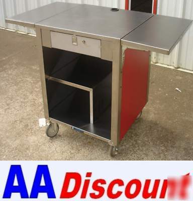 Used lakeside cashier stand with cash drawer mdl. 64120