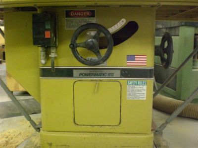 Used - powermatic 72A table saw 14