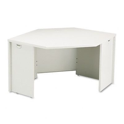 38000 series corner desk 24W x 42D x 29-1/2H light gray