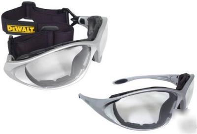 Dewalt safety glasses goggles framework clear lens