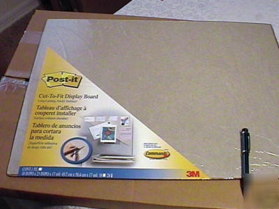 New 3M post it sticky posting display-cut to fit surfac