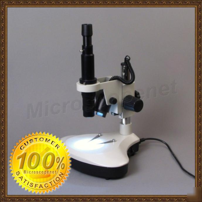 7~90X monocular zoom stereo microscope w ccd adapter