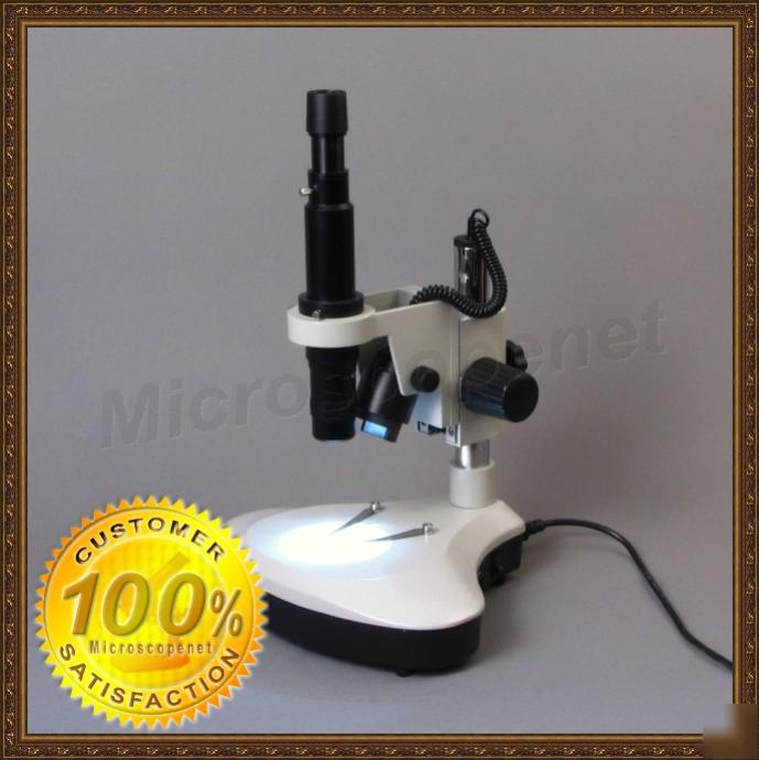 7~90X monocular zoom stereo microscope w ccd adapter