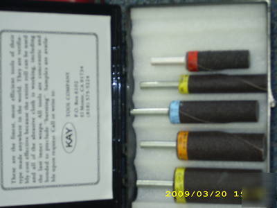 Kay abrasive roll set