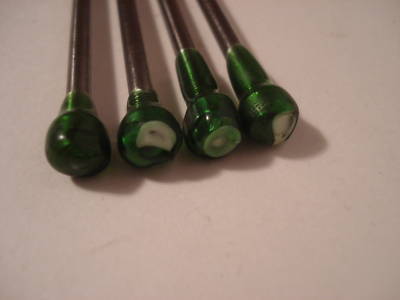 4 vintage starrett micrometer depth gage rods only 