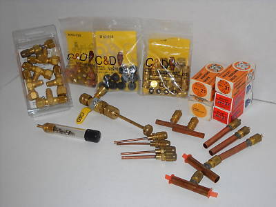 Core removal & line tap valves