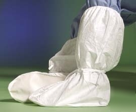 Dupont tyvek boot covers IC446SWHXL0C clean processed