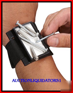 Magnetic wrist band as seen on t.v.bolts nails screws