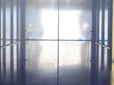 5 x 8 x 7 1/2 steel storage container pods