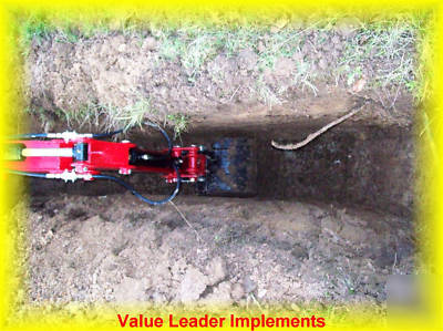 6'dig pto powered tractor backhoe bhm-6 cat.1 3PT 25HP+