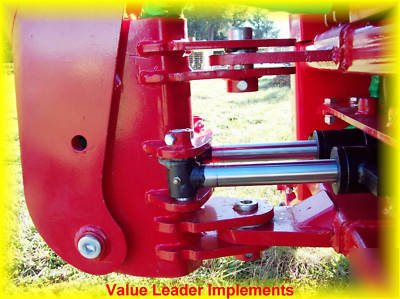 6'dig pto powered tractor backhoe bhm-6 cat.1 3PT 25HP+