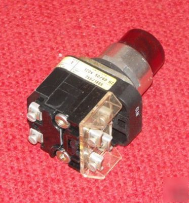 Ab - illuminated,red pushbutton- #800T-PB16, ser.t