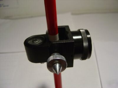 New #5 mini prism with poles, for total station