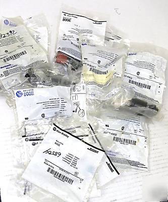 New allen bradley 800EM-HM32C1 & other items lot of 19, 