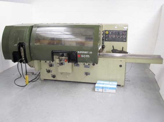Scm superset 6 head moulder 5 + universal