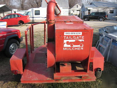 Tgmi towable tailgate mulcher straw blower