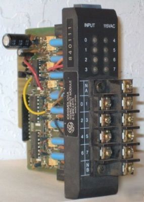 Ge IC610MDL125A 115VAC 8 point plc input in module