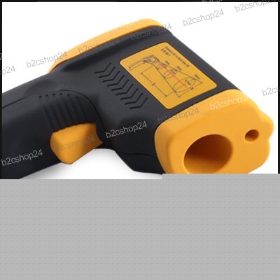 Handheld lcd infrared temperature thermometer for hvac