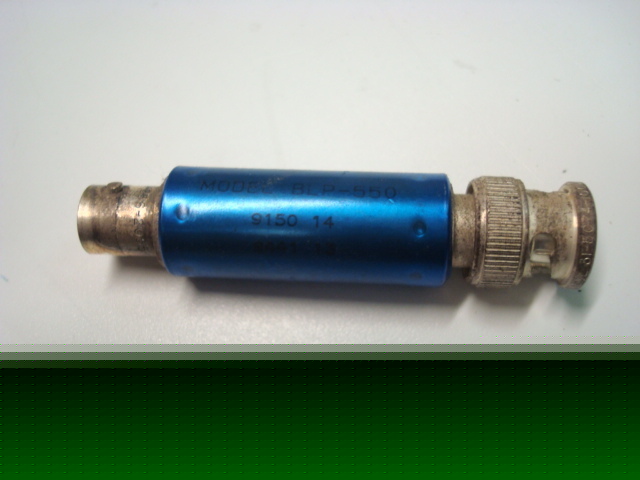 Mini-circuits blp-550 coaxial low pass filter 50OHM 