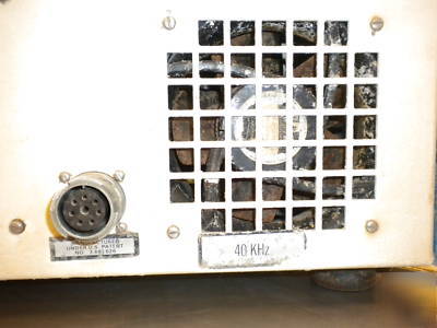 Branson 7000 ultrasonic generator w/ stainless sink 