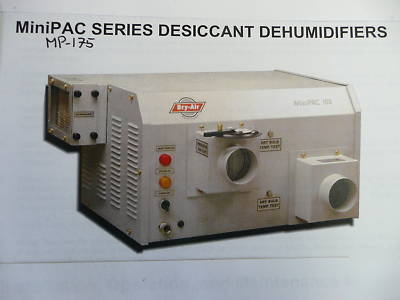 Bry-air desiccant dehumidifier model mp-175