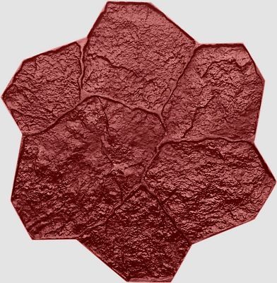 Magnumcrete colorado stone concrete stamp kit - 7 pcs
