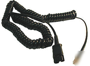 Plantronics 26716-01-replacement cord qd to mod - w/ 2 