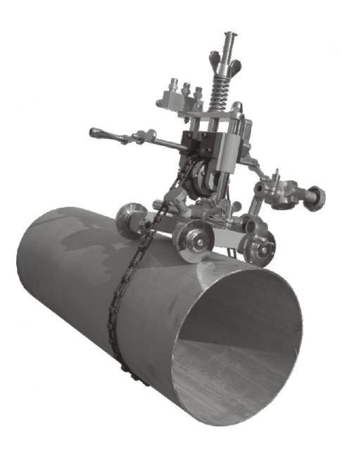 Profax portable pipe beveling & cutting machine