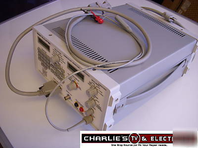 Sencore monitor analyzer CM2125 w/ adapters 90DAY warr