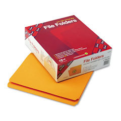 Smead 12210 smead file folders, straight cut, 2-ply top