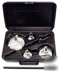 Wheeler pipe hog pvc / abs fitting reamer kit sch. 40