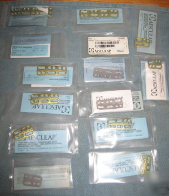Aesculap titanium orthopedic implants