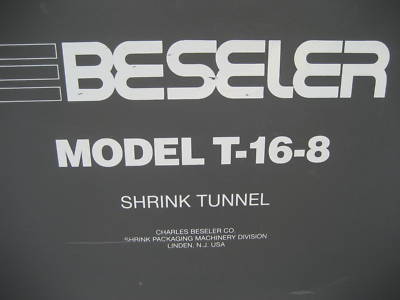 Beseler,shrink wrapper,wrap,l-sealer,cutter,heat tunnel