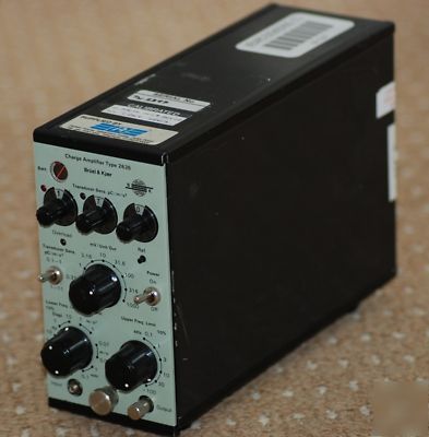 Bruel and kjaer 2635 charge amplifier