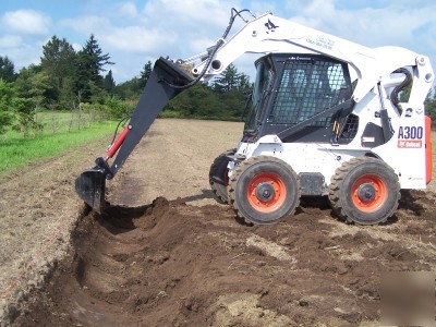 E60 skid steer backhoe 4 bobcat skidsteer loader 12