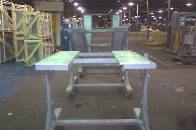 Heavy duty portable welding fixture tables tilt tables