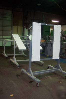 Heavy duty portable welding fixture tables tilt tables