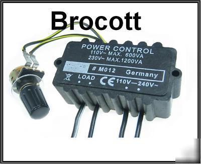 Power controller, electric drill speed controller