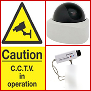 Premium quality dummy cctv camera pack - large store