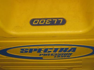 Spectra precision trimble ll 300 laser level 