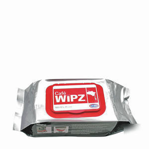 Urnex brands cafe wipz coffee equipment cleaning wipes