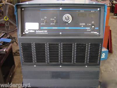 Miller deltaweld 652 mig welder w/ 60SERIES wire feeder